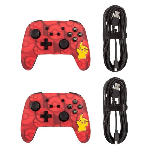 2 Pokemon Enhanced Wired Controller For Nintendo Switch - Pikachu (Nintendo Swit - Picture 1 of 12
